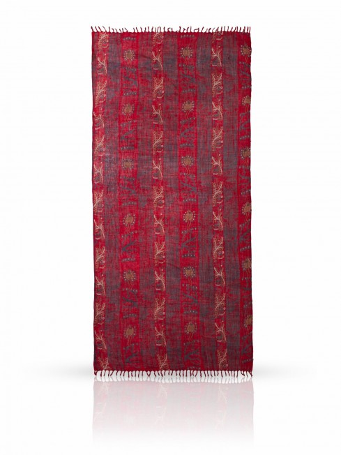 Палантин Женский W-TRIBAL1/RED